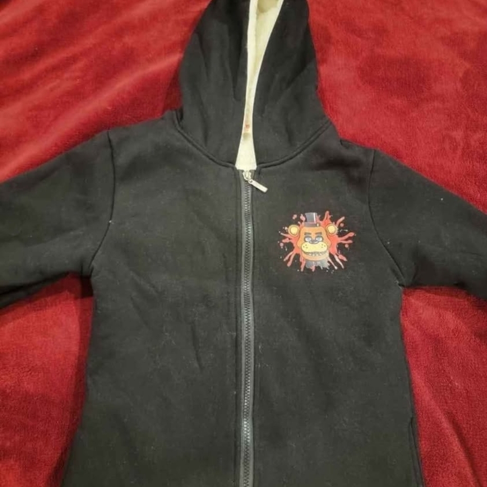 FNAF Kids Black Hoodie